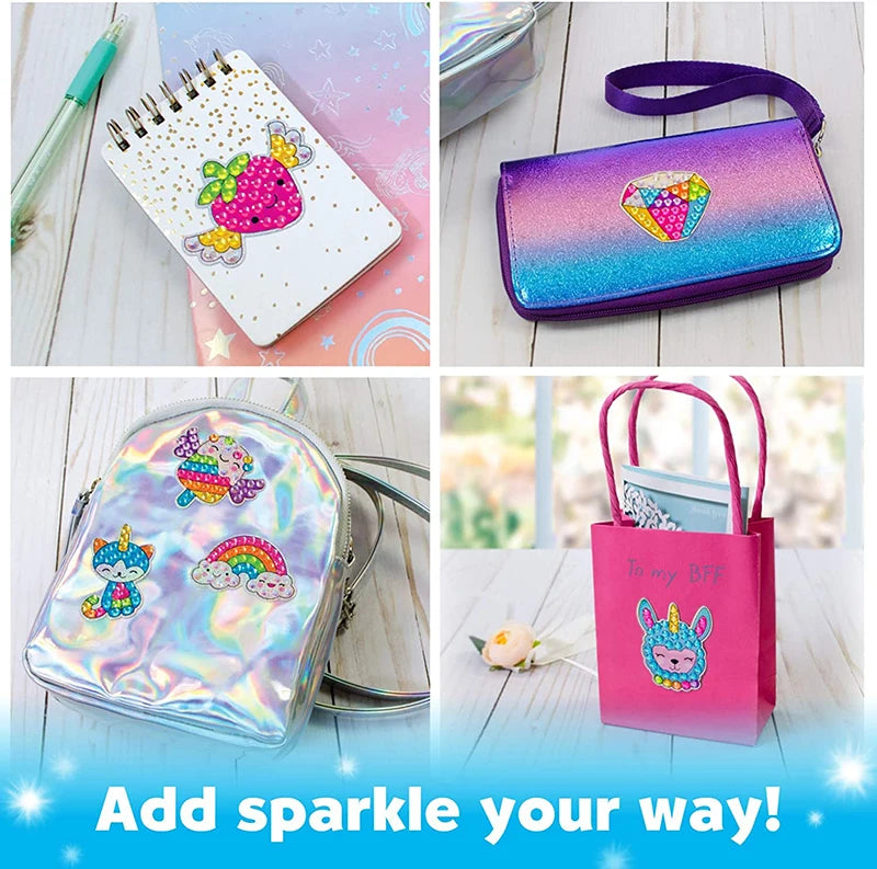 Create Big Gem Diamond Painting Sticker Kit