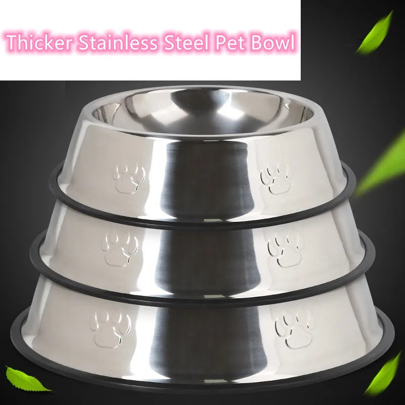 Quality Paw Stainless Steel Pet Bowl Feeder