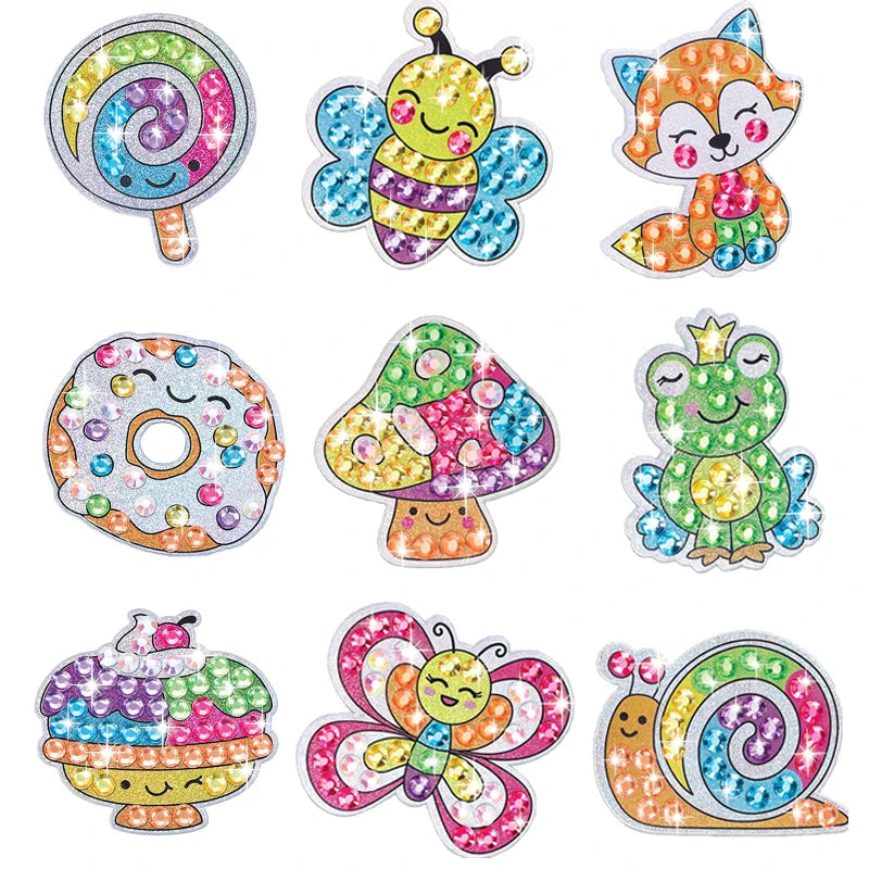 Create Big Gem Diamond Painting Sticker Kit