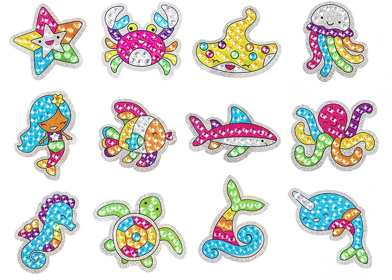 Create Big Gem Diamond Painting Sticker Kit