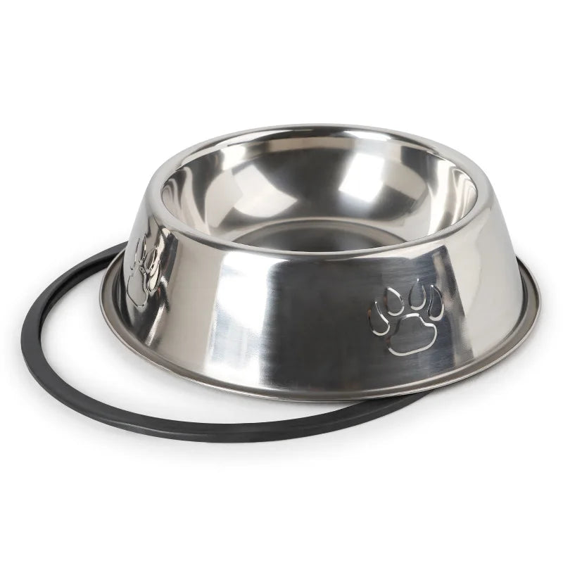 Quality Paw Stainless Steel Pet Bowl Feeder