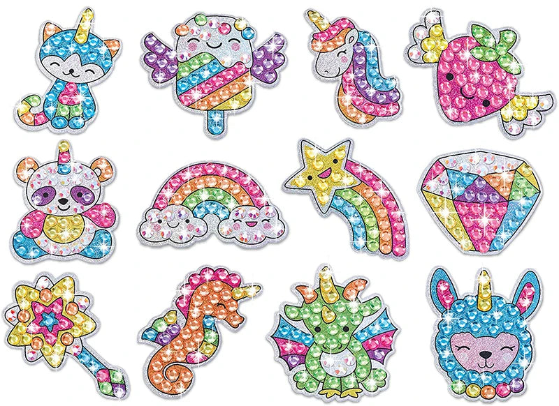 Create Big Gem Diamond Painting Sticker Kit