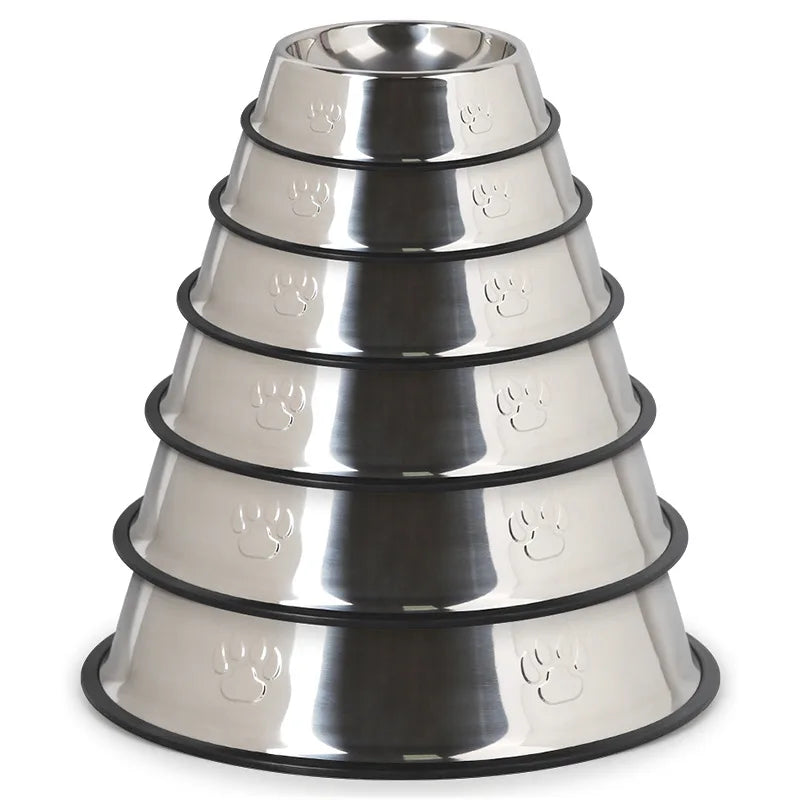 Quality Paw Stainless Steel Pet Bowl Feeder