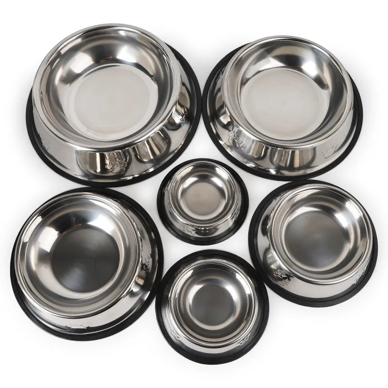 Quality Paw Stainless Steel Pet Bowl Feeder