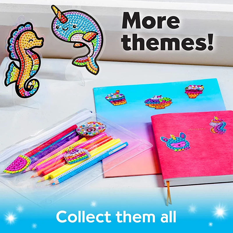 Create Big Gem Diamond Painting Sticker Kit