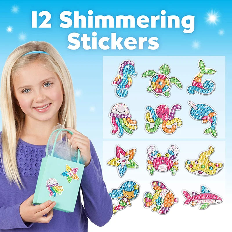 Create Big Gem Diamond Painting Sticker Kit