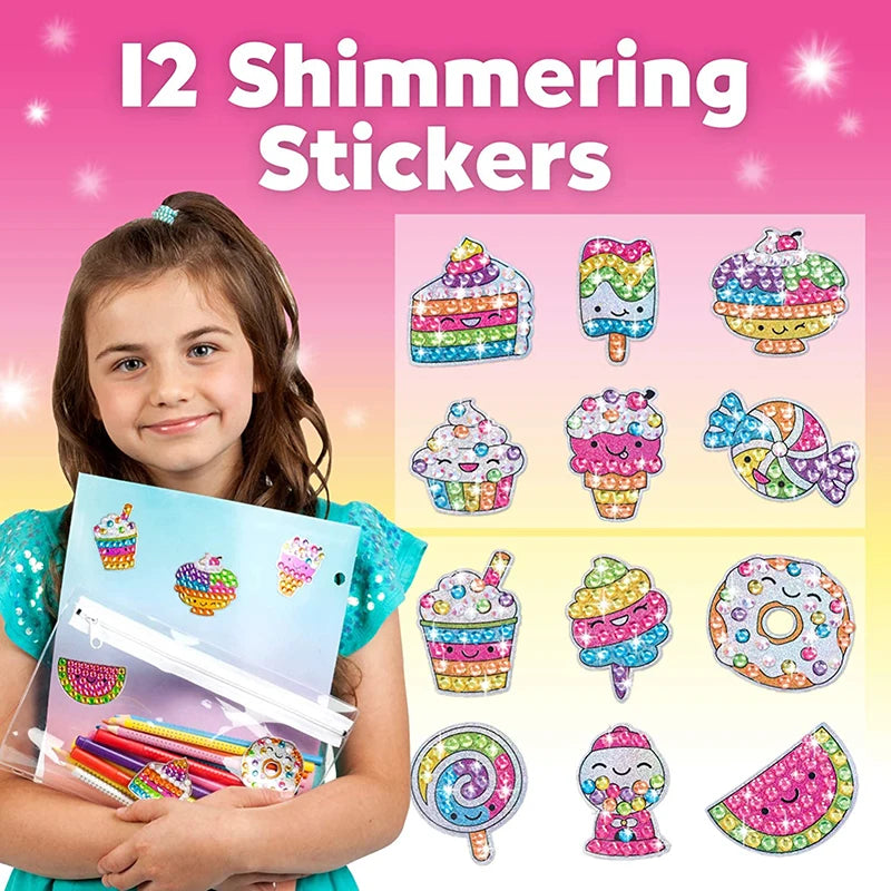 Create Big Gem Diamond Painting Sticker Kit