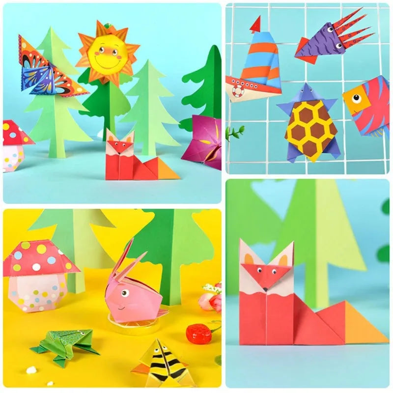Montessori 3D Animal Origami Craft Kit for Kids