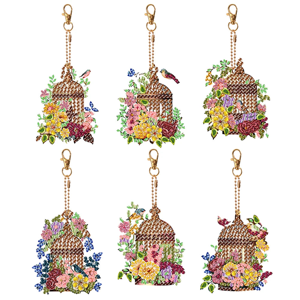 5D Diamond Painting Keychains