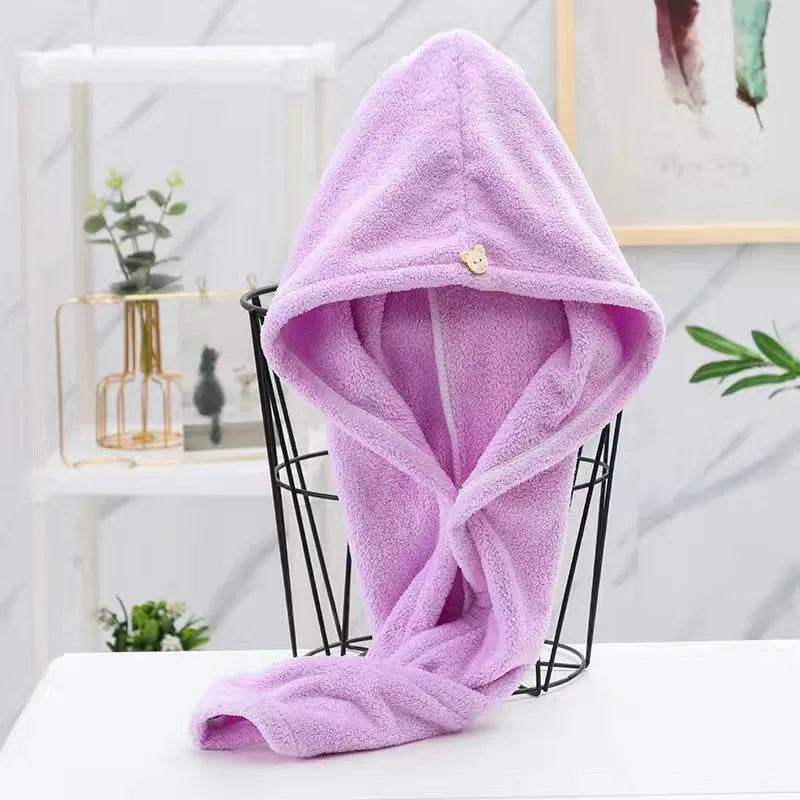 10 pc Quick Dry Hair Microfiber Towels