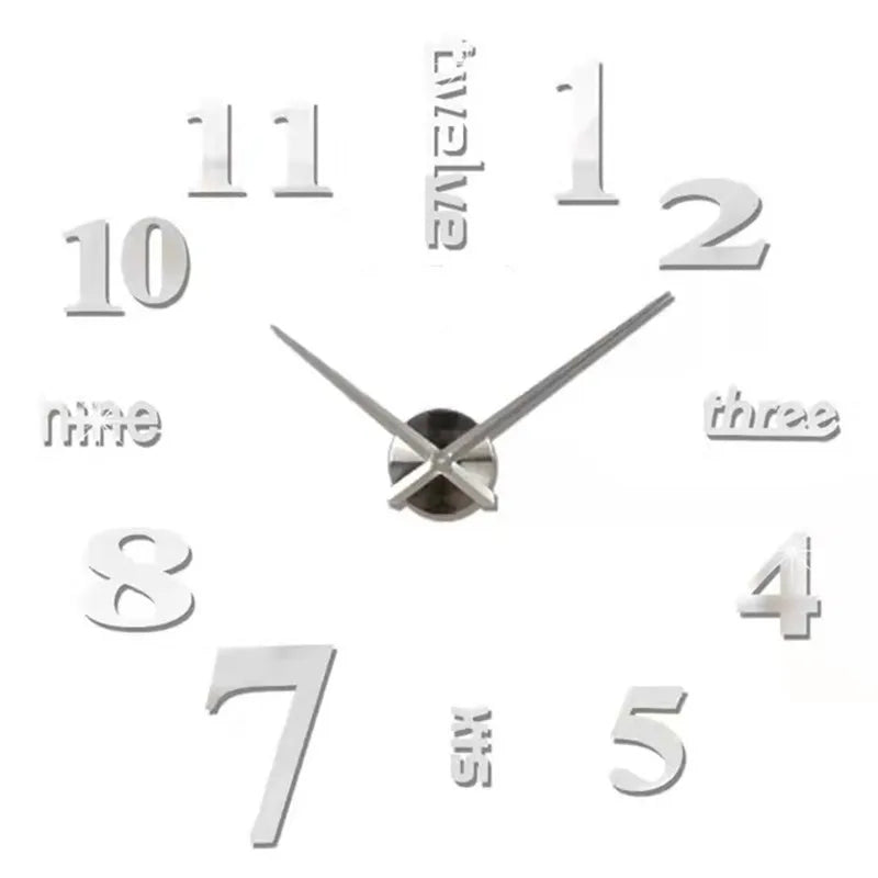 Modern Design Large Wall Clock 3D