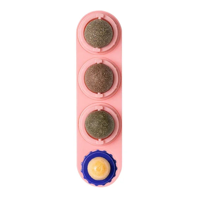 Cat Mint Ball Healthy Pet Catnip Toys - Teeth Cleaning Stick