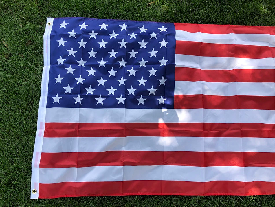 3 ft x 5 ft High-Quality Double-Sided American Flag