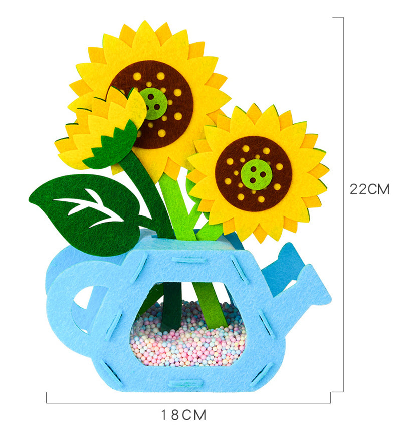 DIY Flower Toy Montessori Arts and Crafts Set