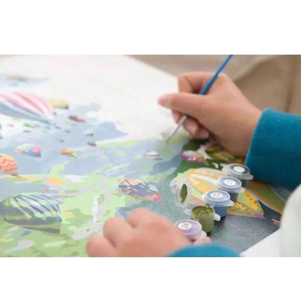 Paint by Numbers Kit for Beginner on Canvas