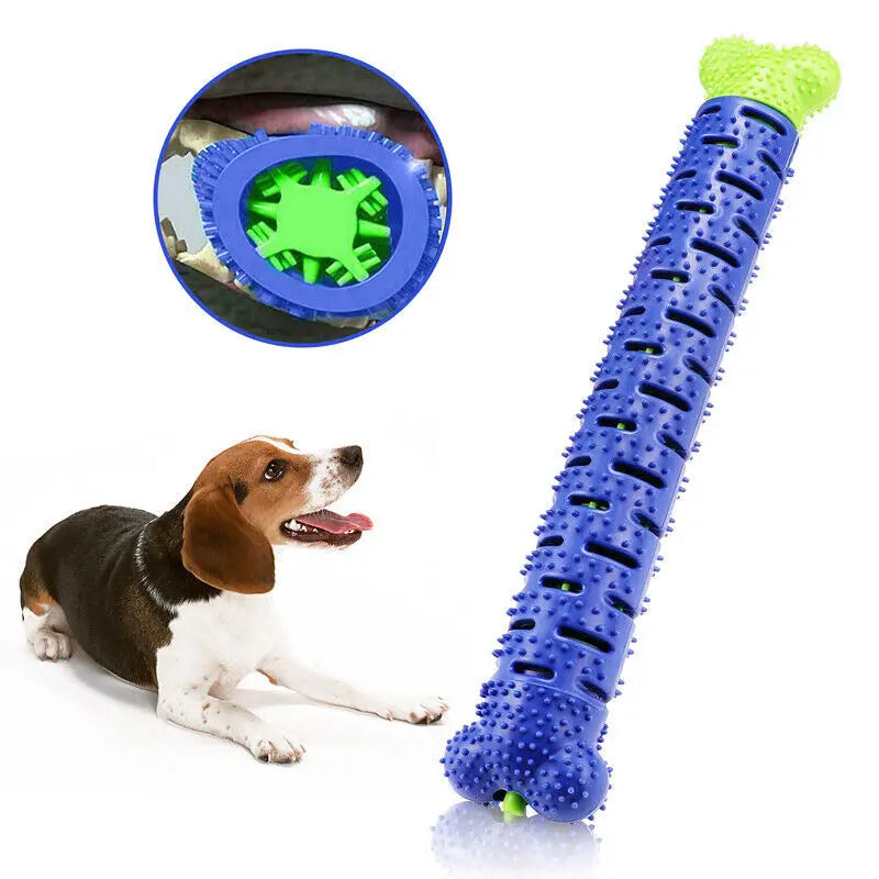 Durable Dog Toothbrush Chew Toy – Teeth Cleaning & Molar Brushing Stick