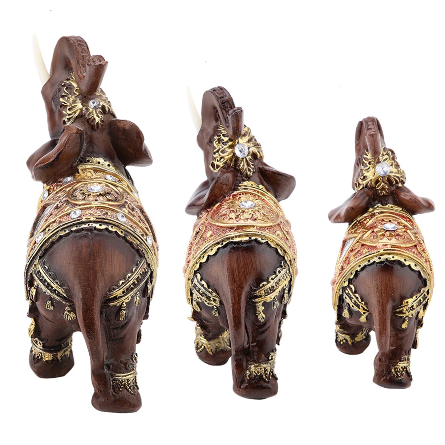 Feng Shui Elephant Sculpture – Lucky Wealth Figurine
