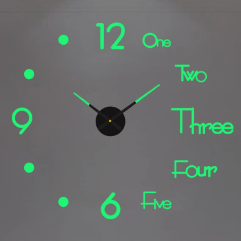 Modern Design Large Wall Clock 3D