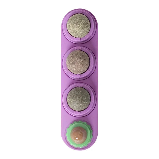 Cat Mint Ball Healthy Pet Catnip Toys - Teeth Cleaning Stick