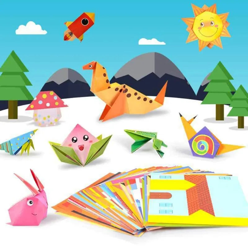 Montessori 3D Animal Origami Craft Kit for Kids