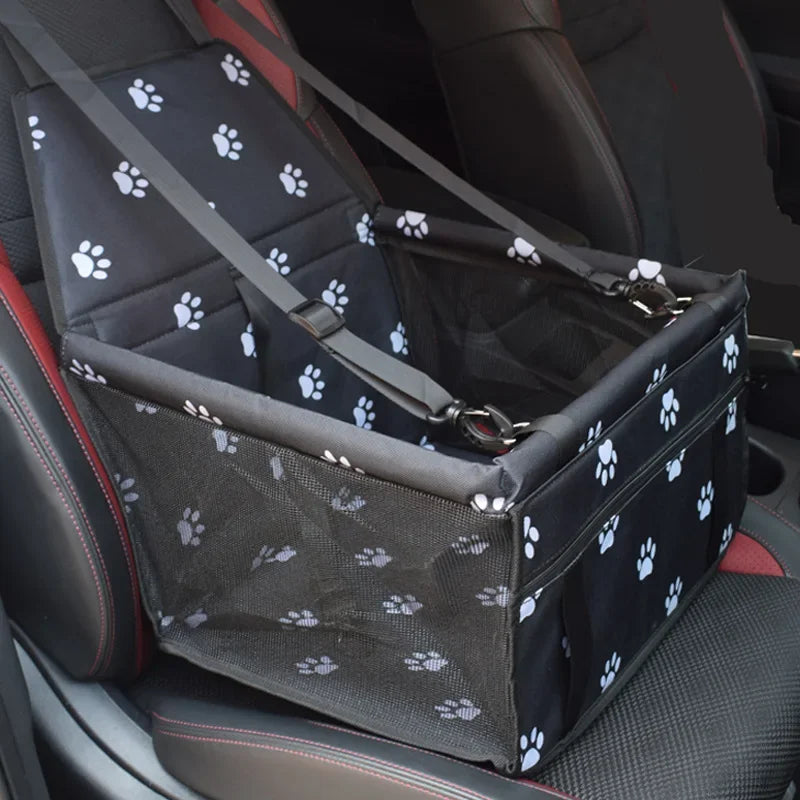Thick Mesh Hanging Pet Travel Bag and Waterproof Mat