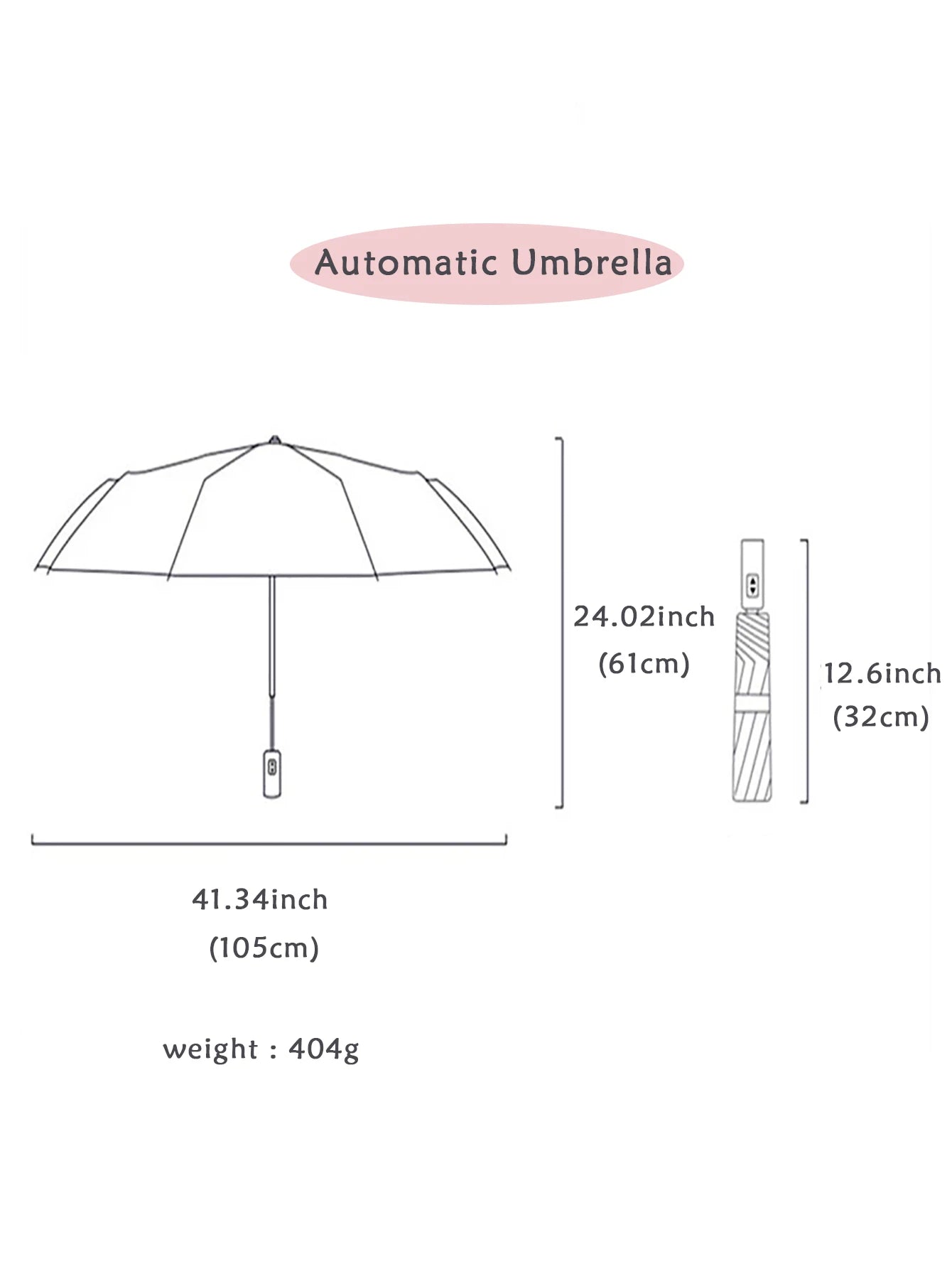 Windproof Double-Layer Fully Automatic Umbrella