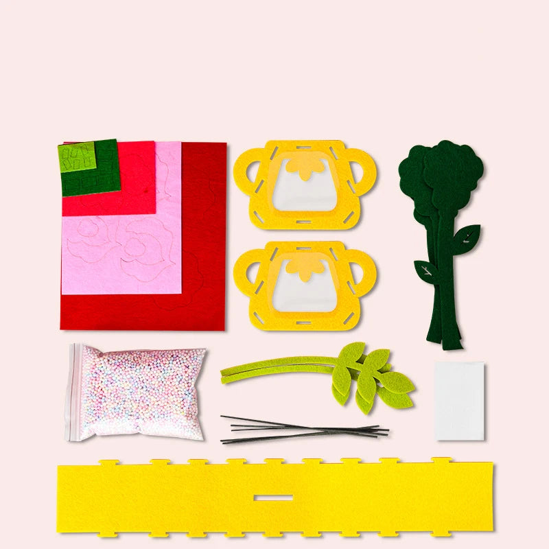 DIY Flower Toy Montessori Arts and Crafts Set