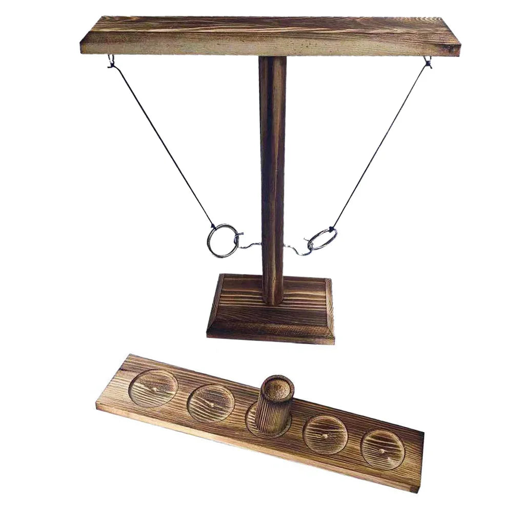 Montessori Ring Toss Wooden Party Game