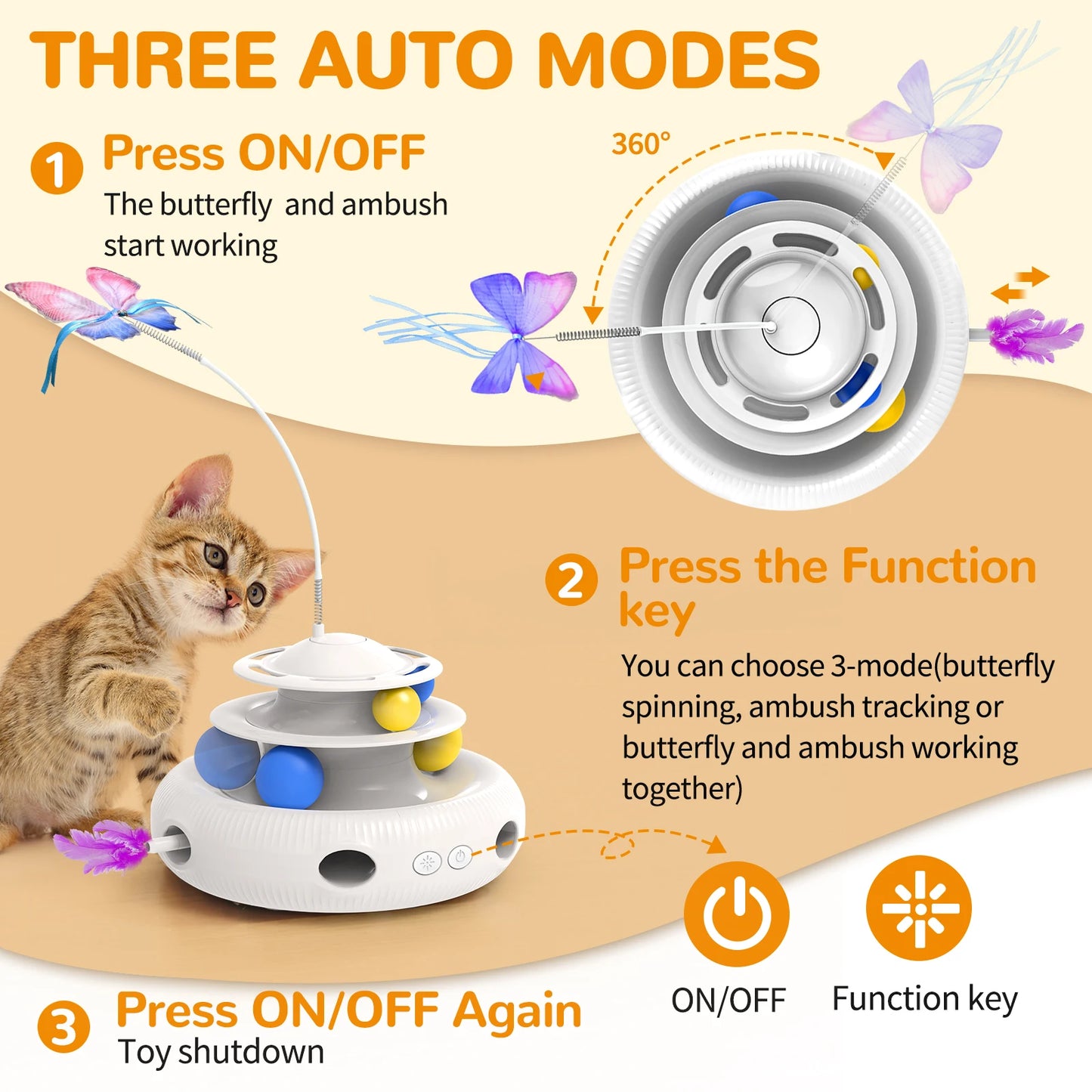 Cat Laser Interactive Indoor Cat Toy