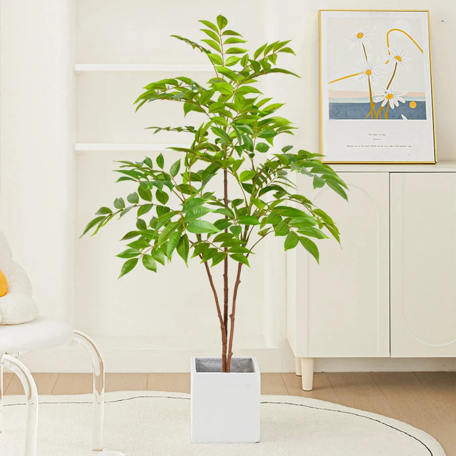 Large Artificial Ficus Tree Garden Decor