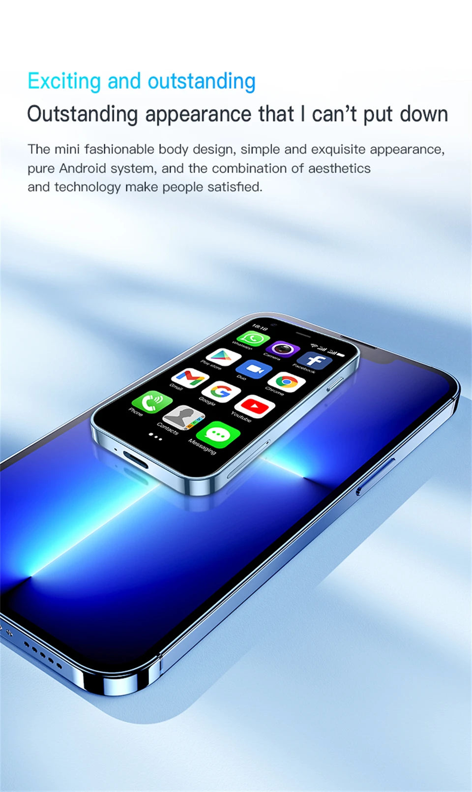 Mini Android 8.1 Smart Phone