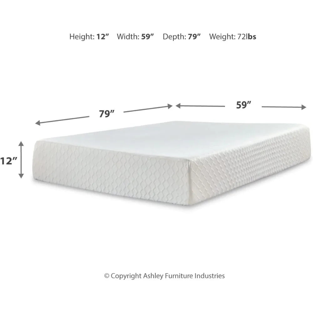 Queen Size Mattress 12 Inch Medium Firm