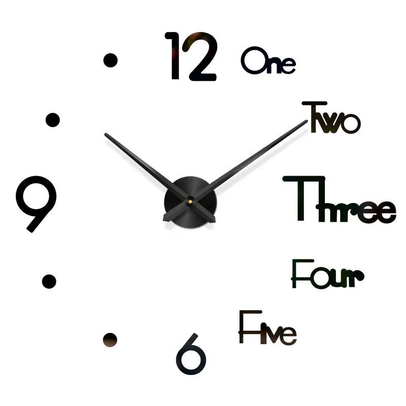 Modern Design Large Wall Clock 3D