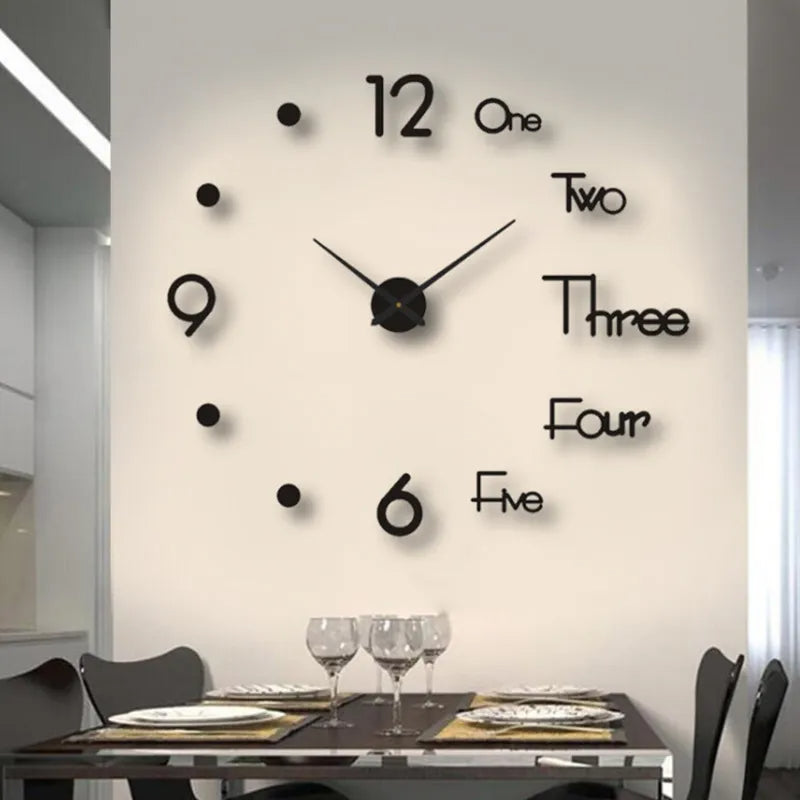 Modern Design Large Wall Clock 3D