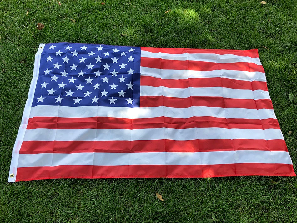 3 ft x 5 ft High-Quality Double-Sided American Flag