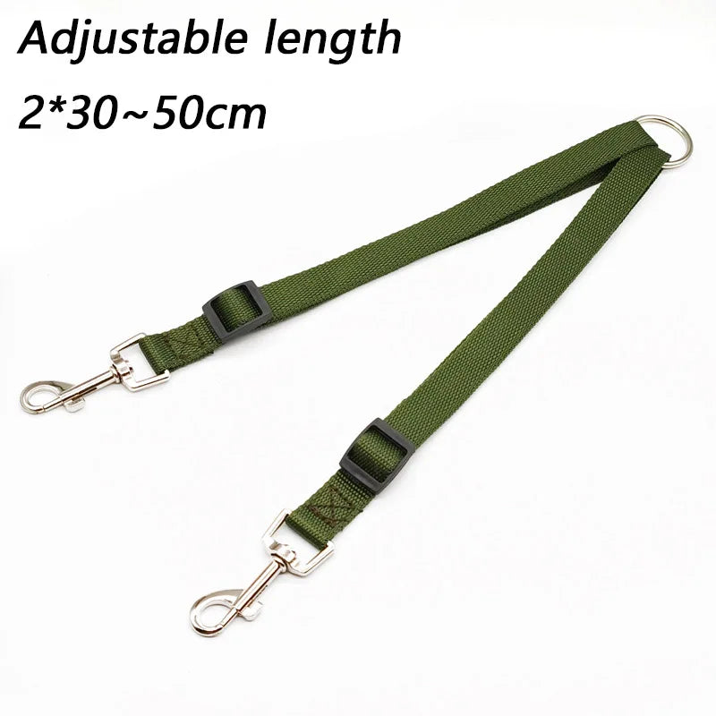Twin Dual Coupler Dog Leash