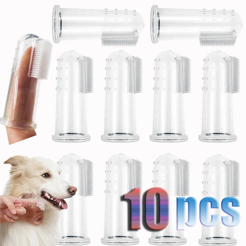 Super Soft Finger Toothbrush for Pets