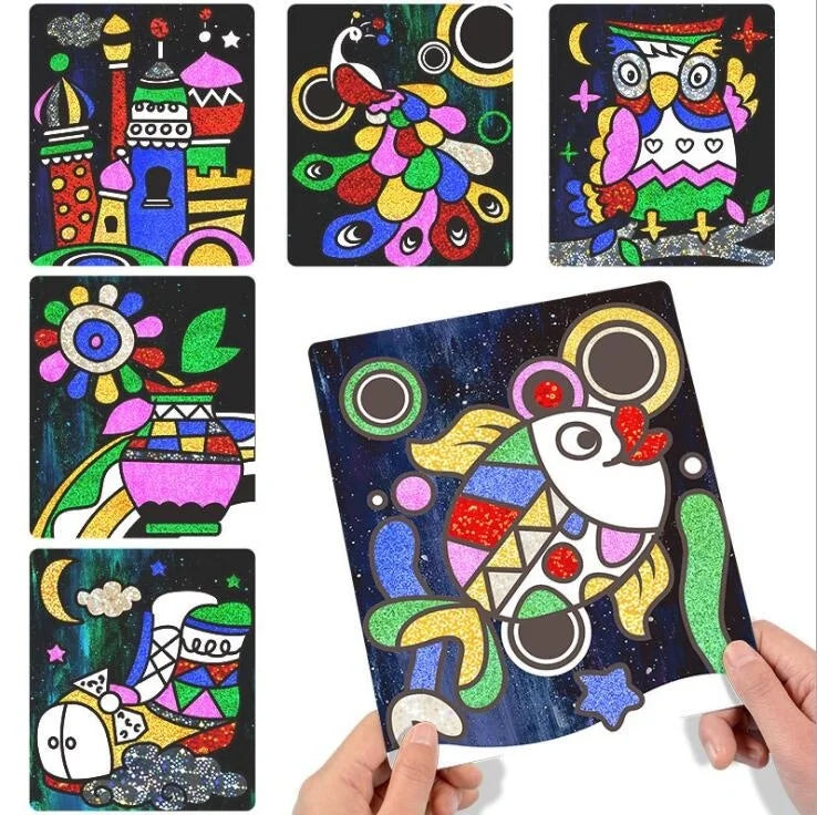 DIY Magic Transfer Painting Crafts