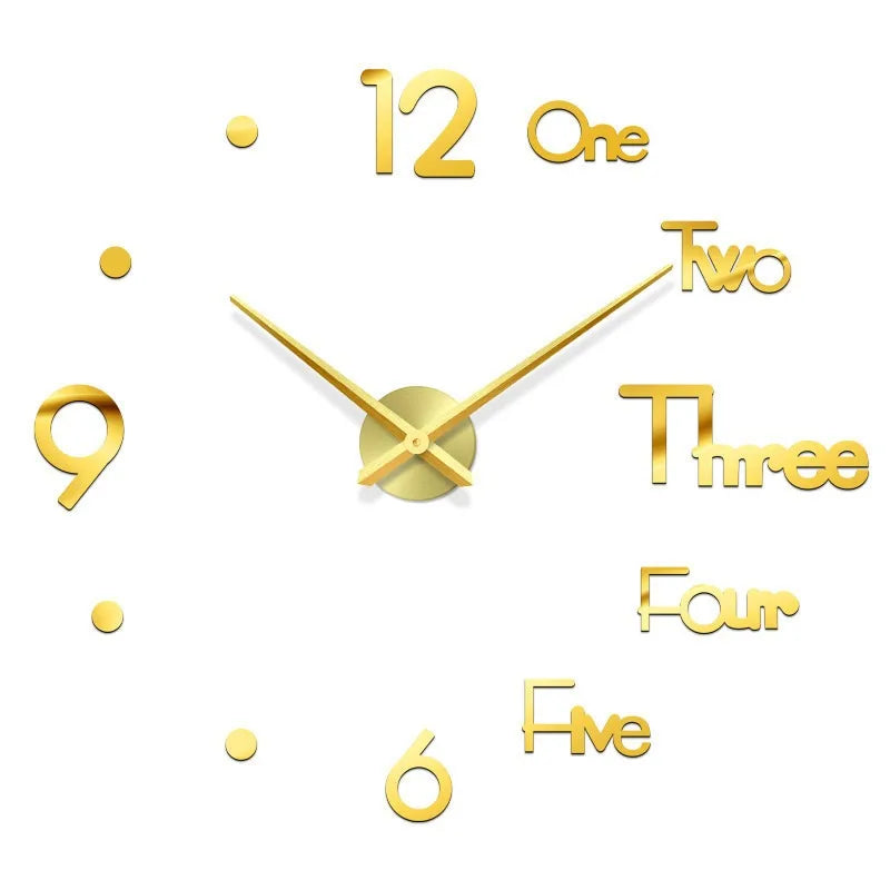 Modern Design Large Wall Clock 3D