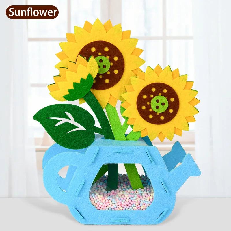 DIY Flower Toy Montessori Arts and Crafts Set