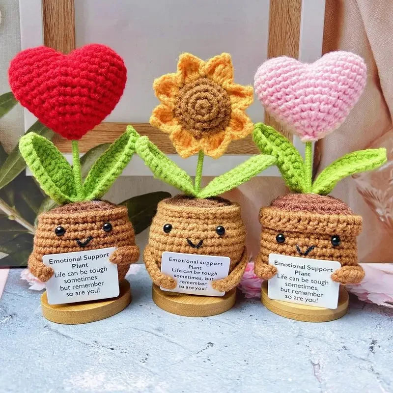 Emotional Support Plant Hand-woven