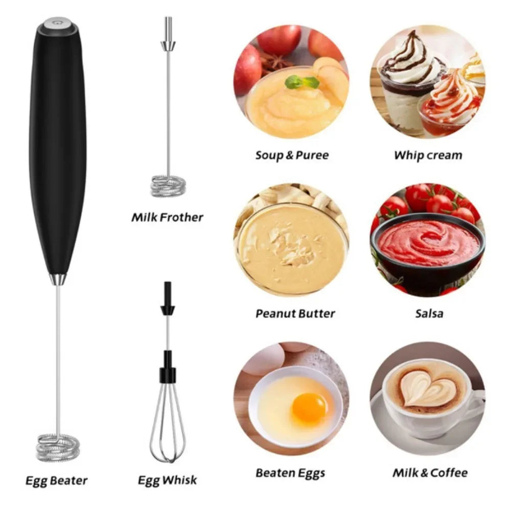 Electric Handheld Milk Whisk