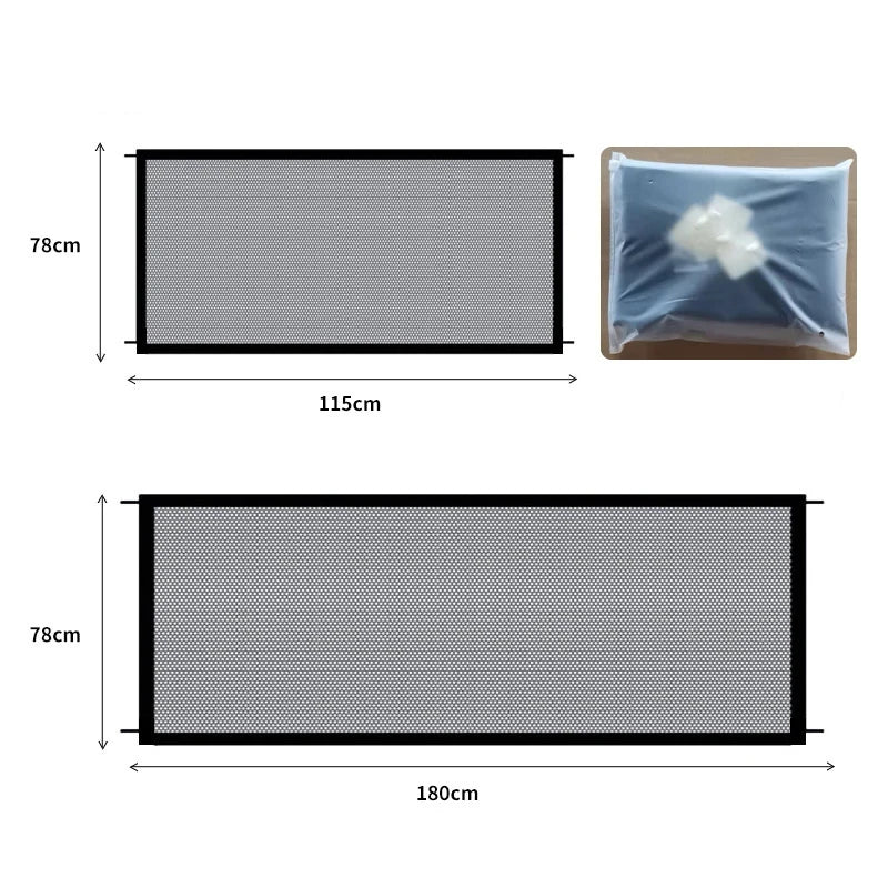 Pet Dog Barrier Mesh Gate