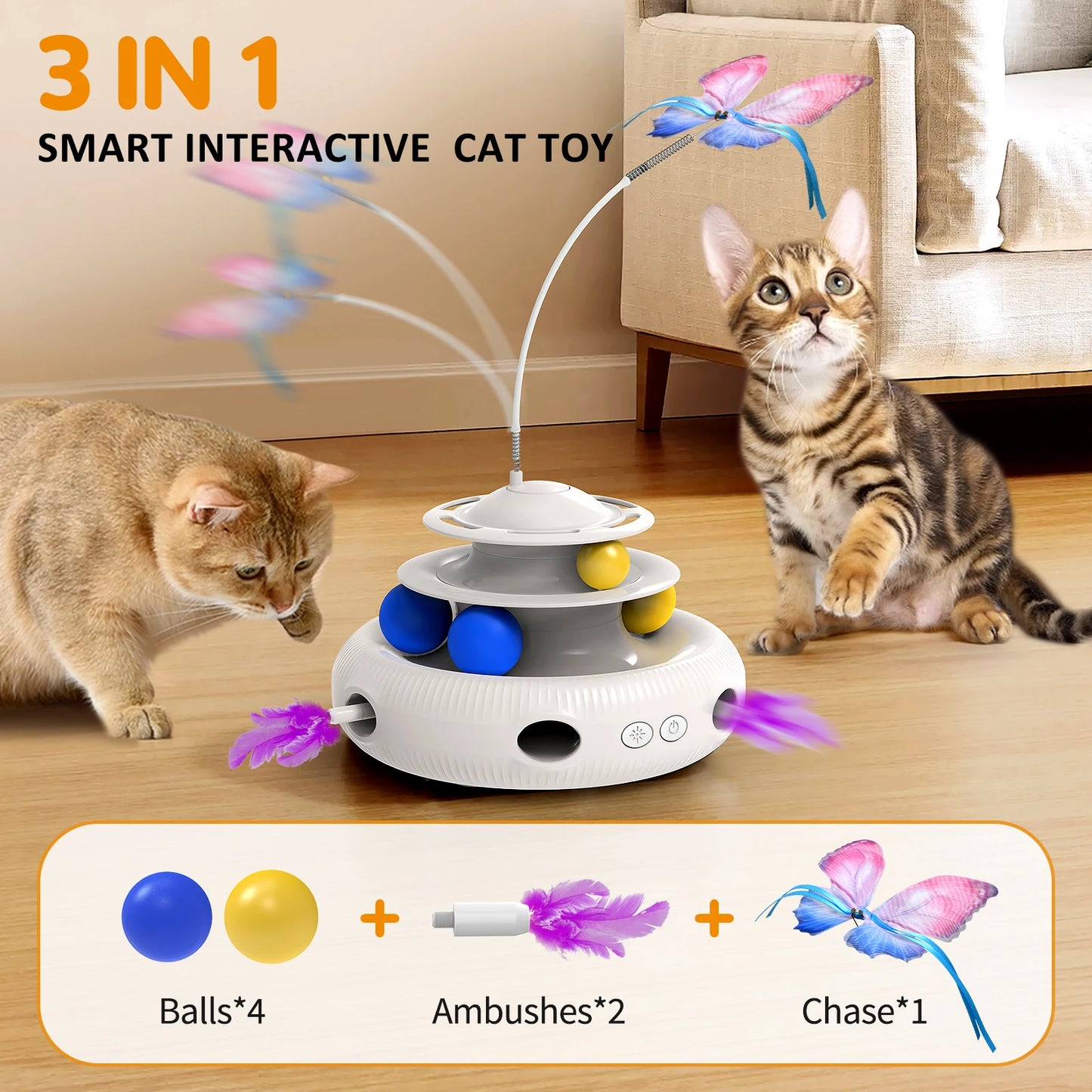 Cat Laser Interactive Indoor Cat Toy