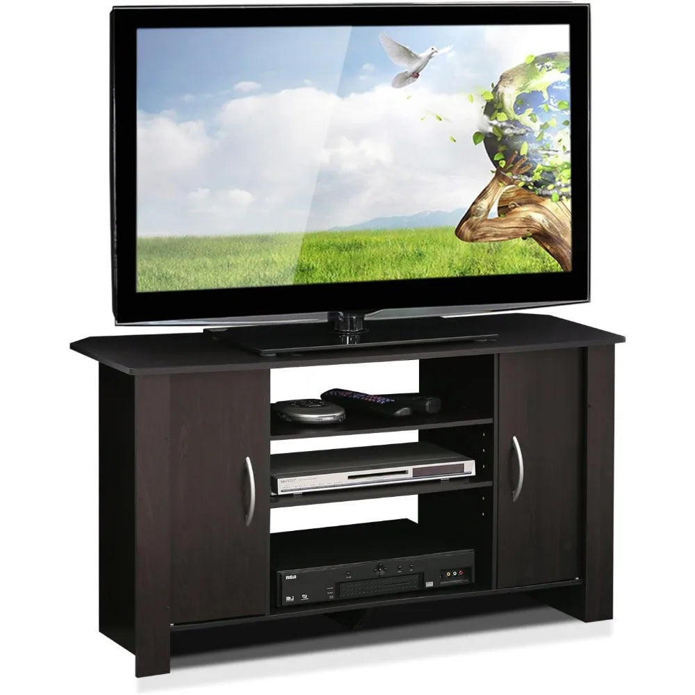 TV Stand Entertainment Center, Espresso