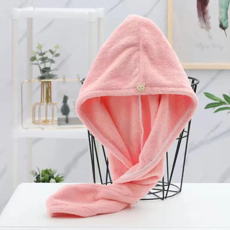 10 pc Quick Dry Hair Microfiber Towels