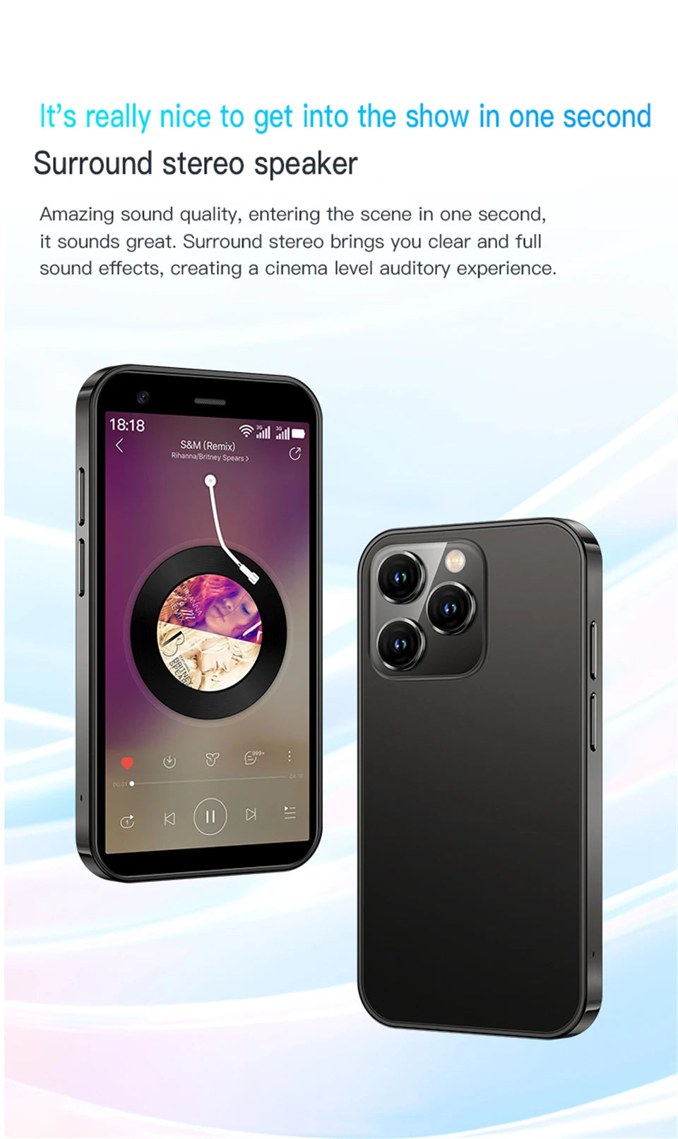 Mini Android 8.1 Smart Phone