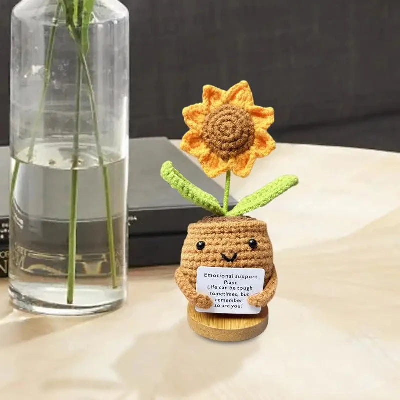 Emotional Support Plant Hand-woven