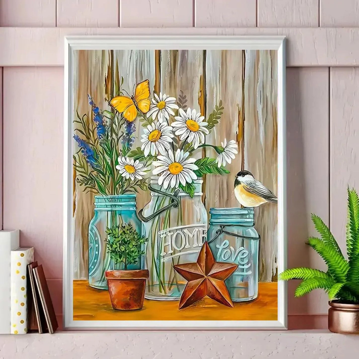 Paint by Numbers Kit for Beginner on Canvas