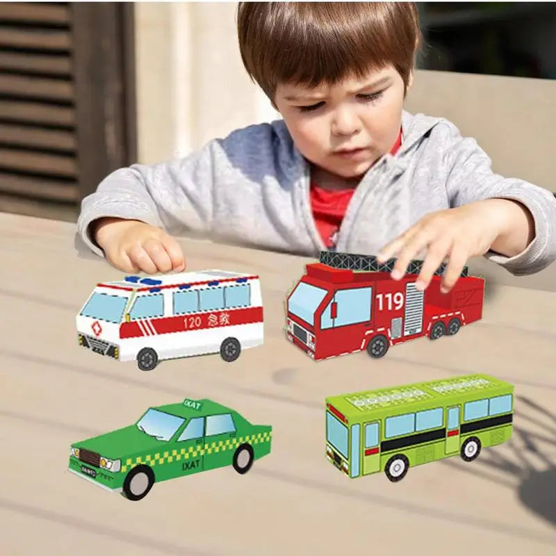 Paper Origami Craft Kit, airplanes, shapes and vehicles